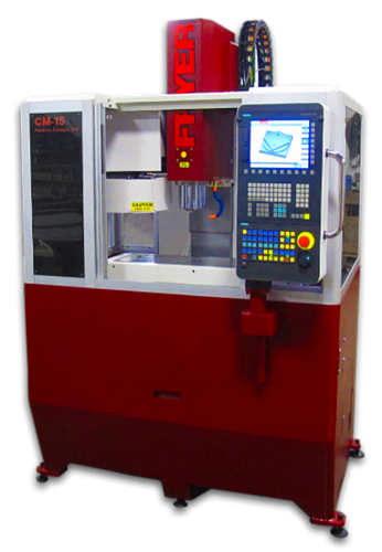 Компактный вертикально-фрезерный станок с ЧПУ, FRYER CM-15